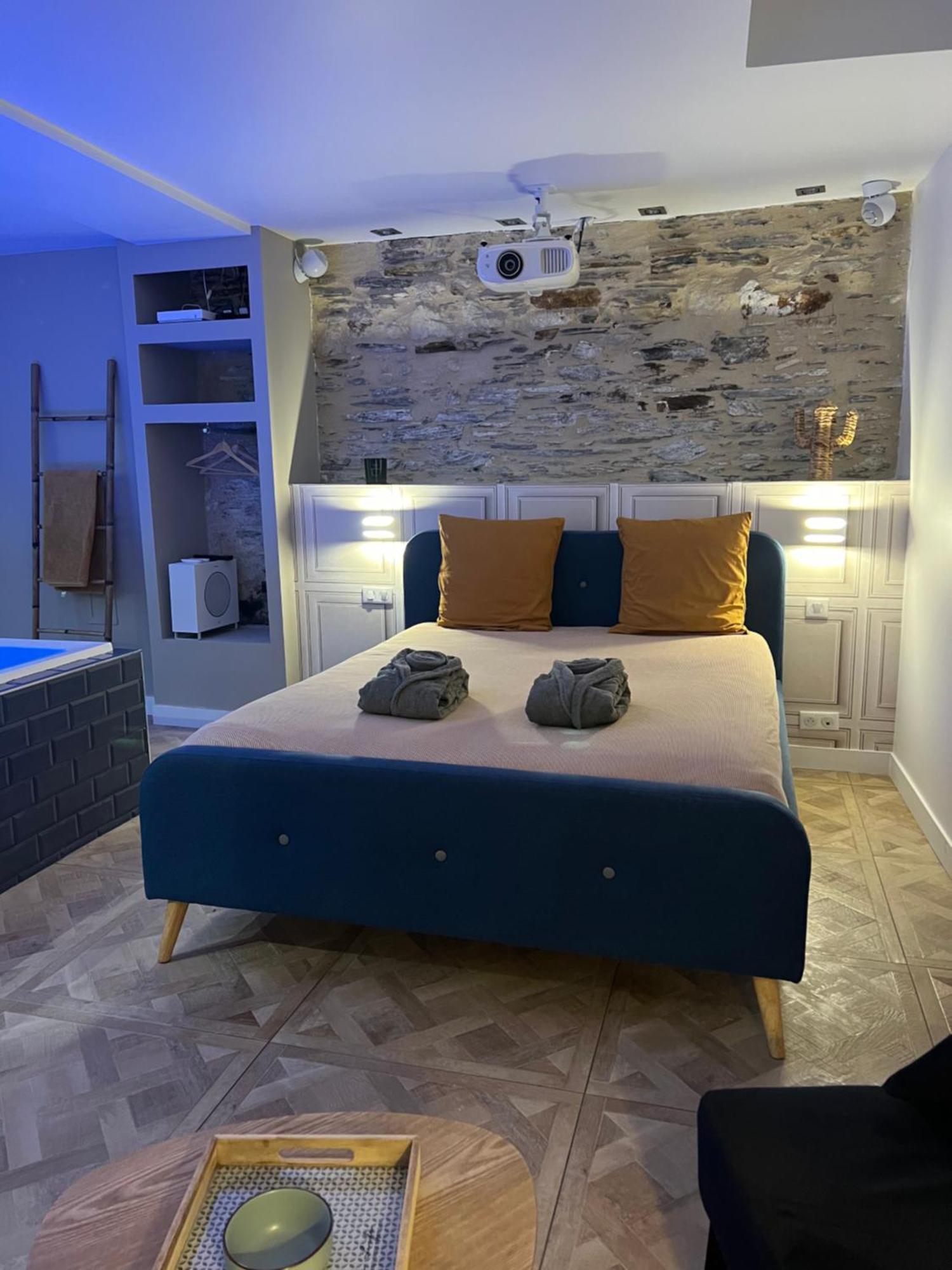 Appartement Avec Jacuzzi Sauna & Home Cinema - Nid D'Angers Extérieur photo